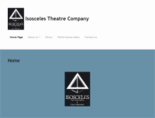 Tablet Screenshot of isosceles.biz